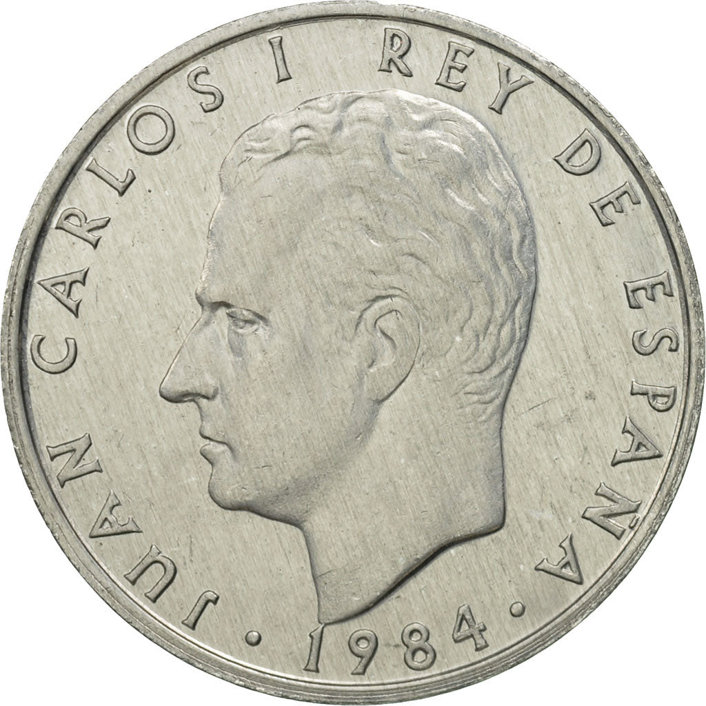 Monnaie, Espagne, Juan Carlos I, 2 Pesetas, 1984, FDC, Aluminium, KM:822