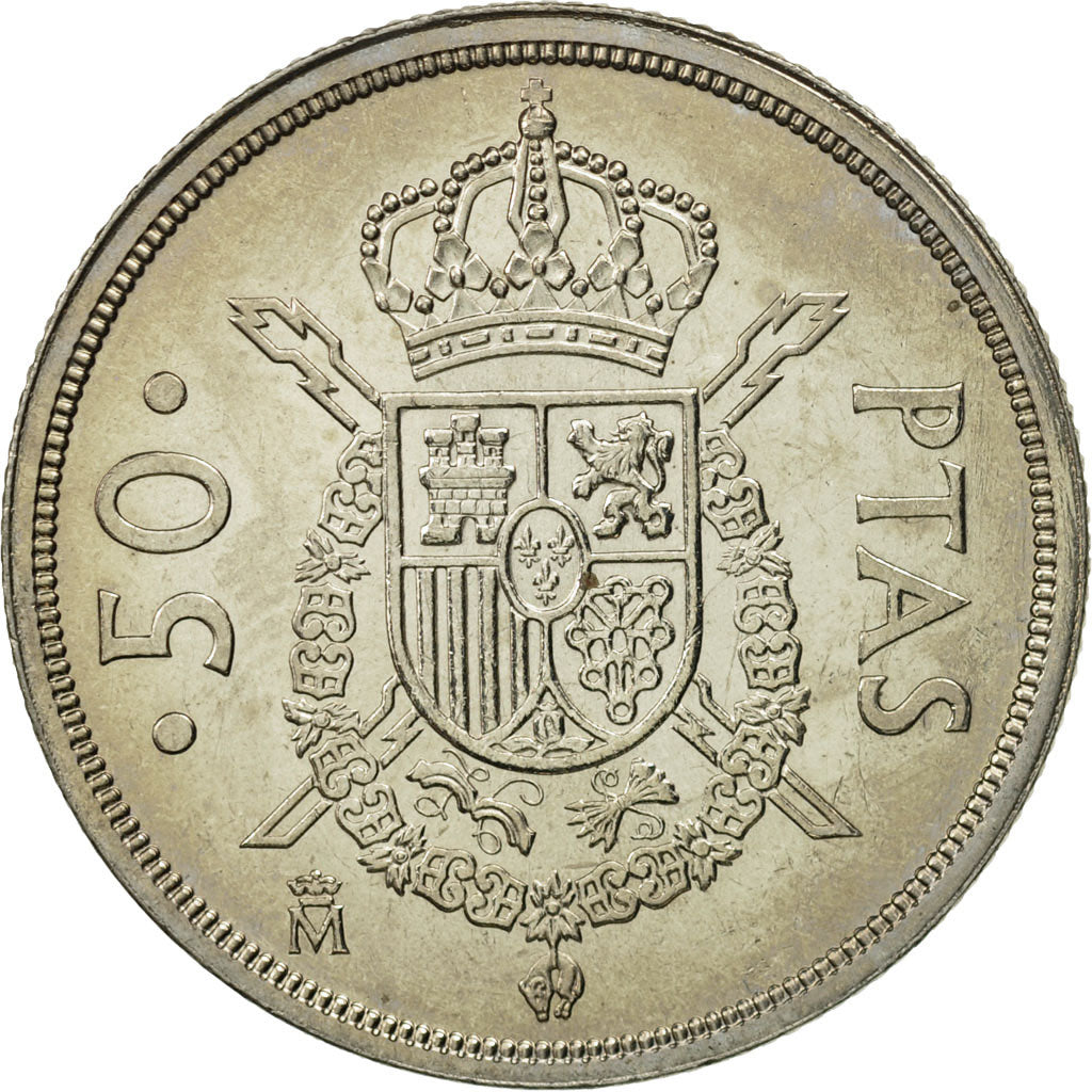 Monnaie, Espagne, Juan Carlos I, 50 Pesetas, 1983, FDC, Copper-nickel, KM:825