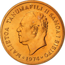 Monnaie, Samoa, Sene, 1974, FDC, Bronze, KM:12