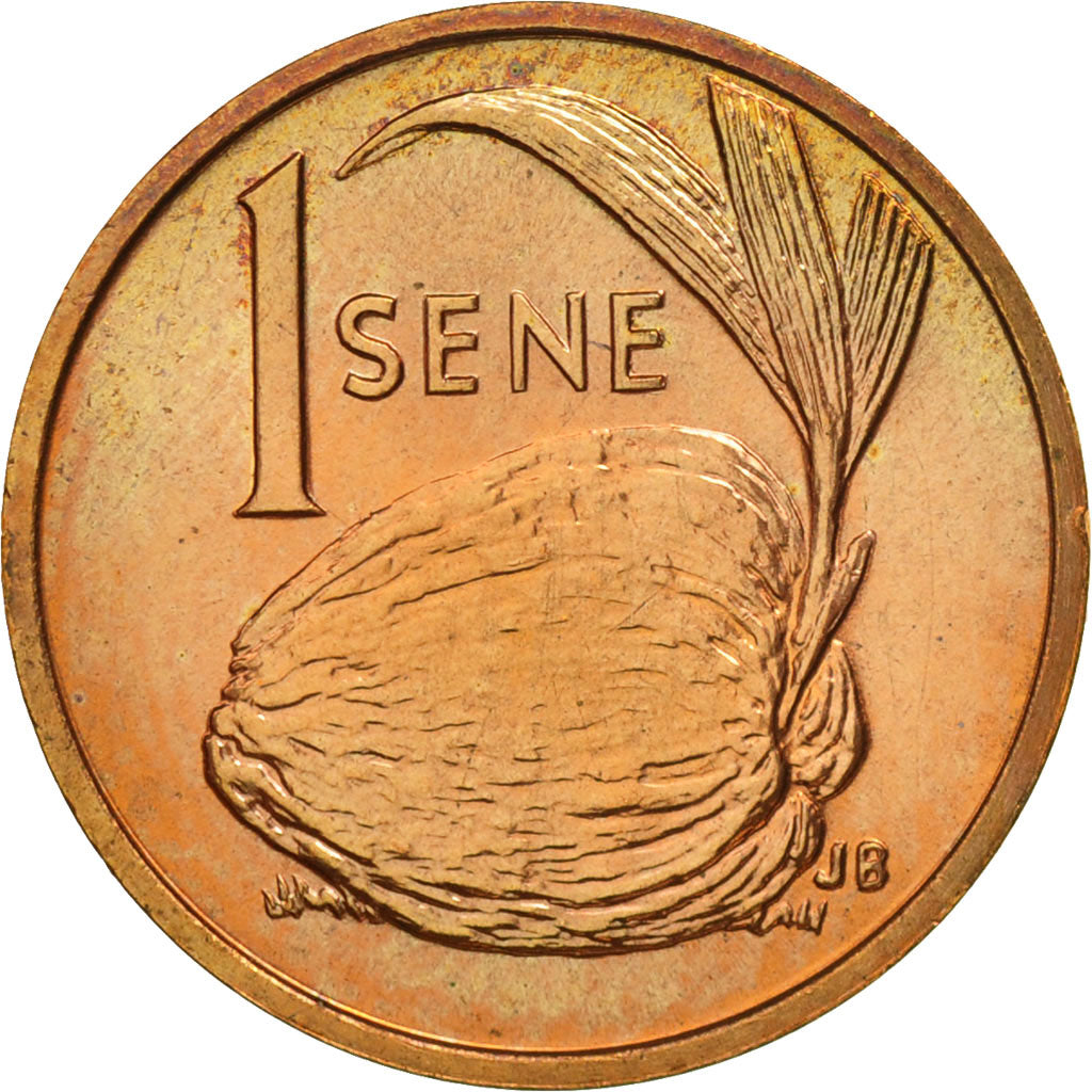 Moneta, Samoa, Sene, 1974, FDC, Bronzo, KM:12