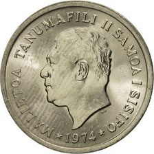Samoa, 5 Sene, 1974, STGL, Copper-nickel, KM:14