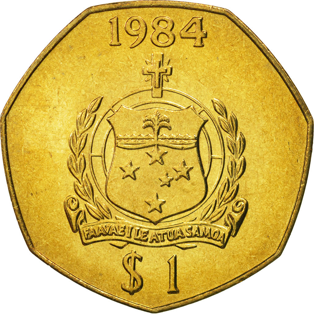 Samoa, Tala, 1984, UNZ+, Aluminum-Bronze, KM:57