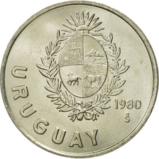Uruguay, Nuevo Peso, 1980, Santiago, MS(65-70), Copper-nickel, KM:74