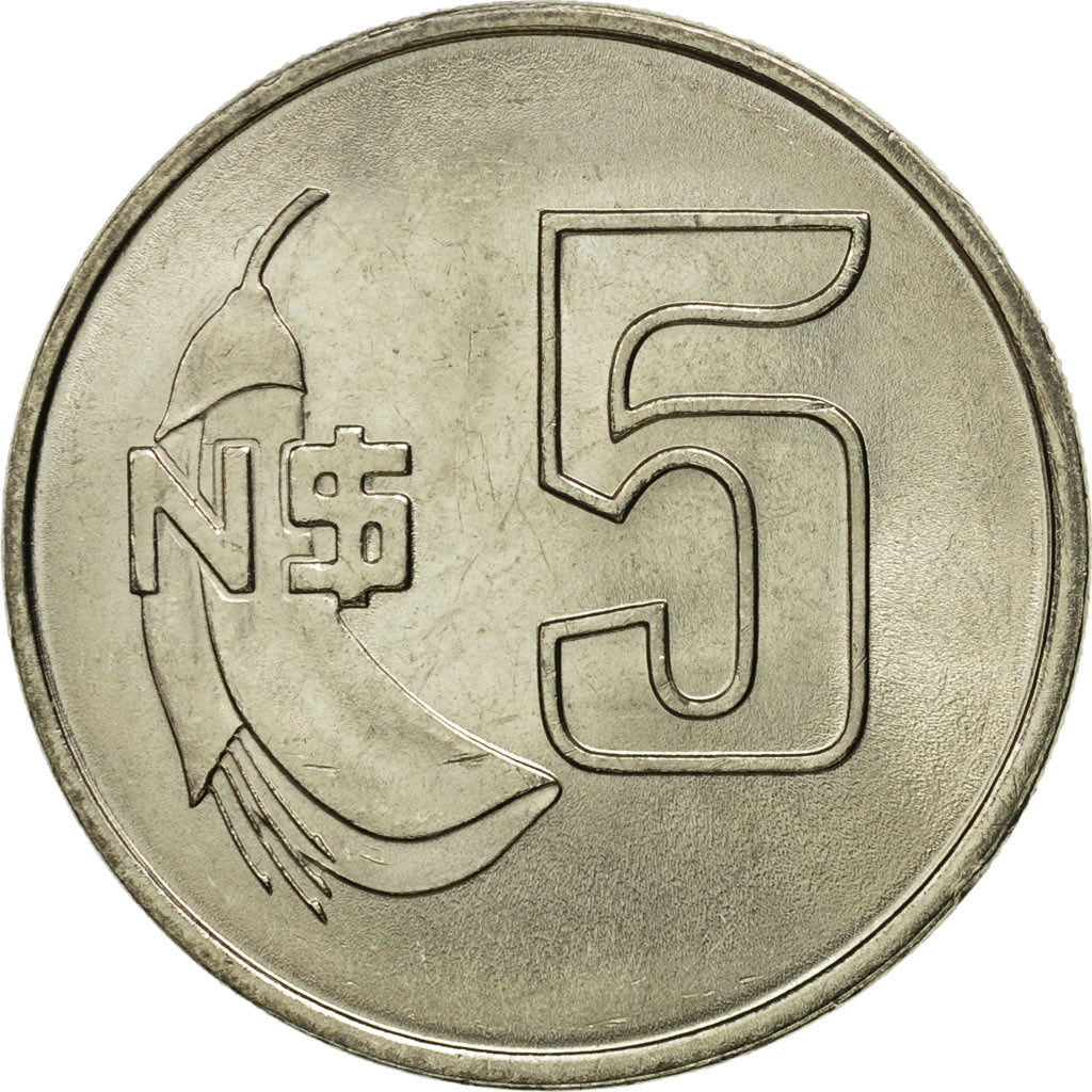 Uruguay, 5 Nuevos Pesos, 1981, Santiago, MS(65-70), Copper-Nickel-Zinc, KM:75
