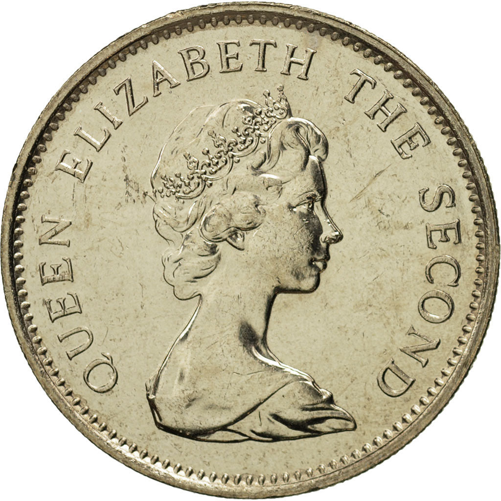Tuvalu, Elizabeth II, 10 Cents, 1985, British Royal Mint, MS(65-70)
