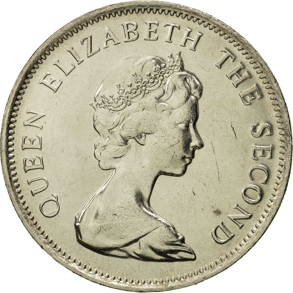 Tuvalu, Elizabeth II, 20 Cents, 1985, British Royal Mint, MS(65-70)