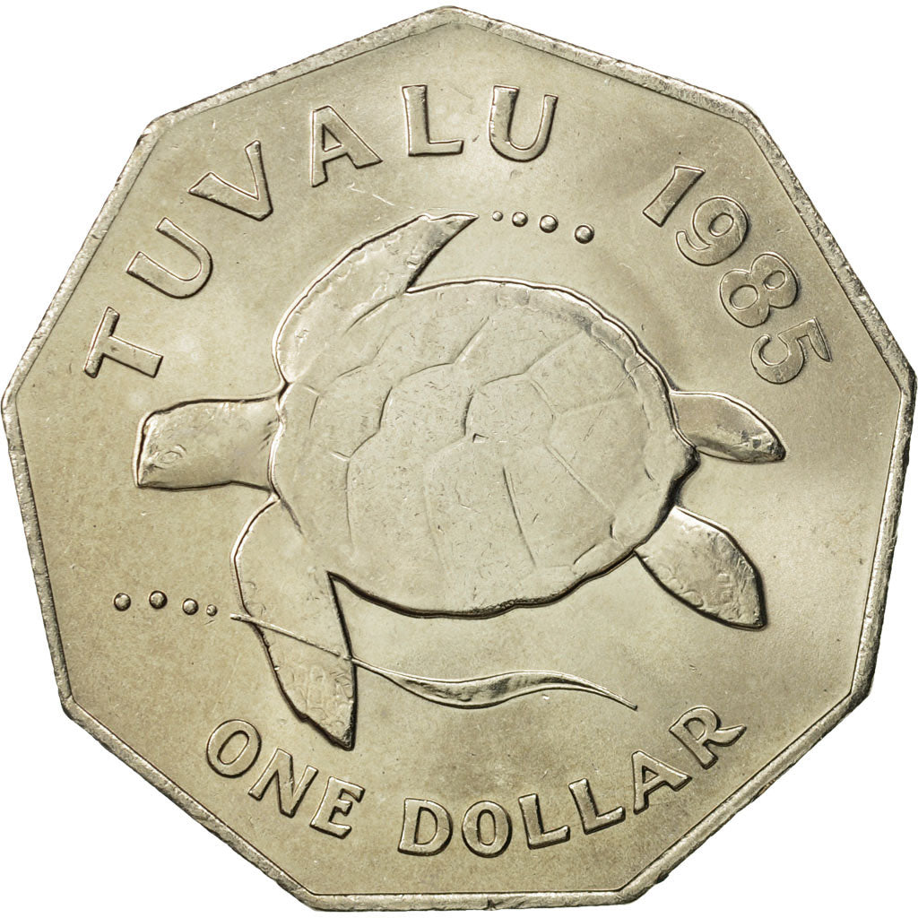 Tuvalu, Elizabeth II, Dollar, 1985, British Royal Mint, MS(65-70)