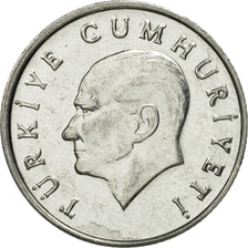 Turkey, 5 Lira, 1987, MS(65-70), Aluminum, KM:963