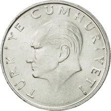 Coin, Turkey, 25 Lira, 1988, MS(65-70), Aluminum, KM:975