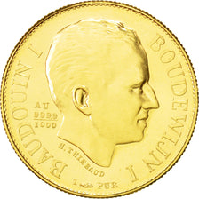 Belgium, Medal, 1980, MS(65-70), Gold, 6.45