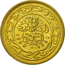 Coin, Tunisia, 10 Millim, 1960, MS(65-70), Brass, KM:306