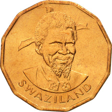 Coin, Swaziland, Sobhuza II, Cent, 1982, British Royal Mint, MS(65-70), Bronze