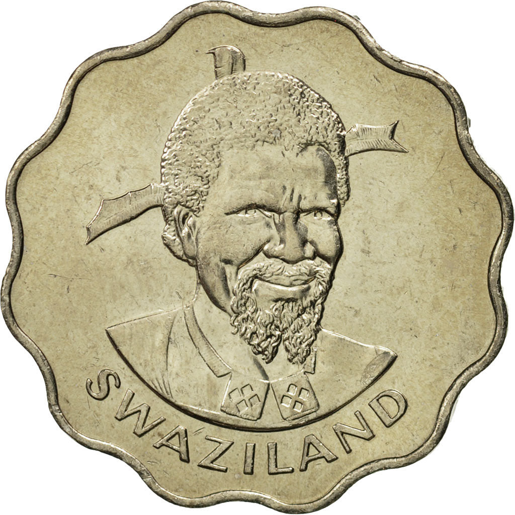 Coin, Swaziland, Sobhuza II, 20 Cents, 1979, British Royal Mint, MS(65-70)