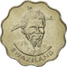 Moneda, Suazilandia, Sobhuza II, 20 Cents, 1979, British Royal Mint, FDC, Cobre