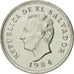 Coin, El Salvador, 5 Centavos, 1984, British Royal Mint, MS(65-70), Nickel Clad