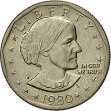 United States, Susan B. Anthony Dollar, Dollar, 1980, U.S. Mint, Philadelphia