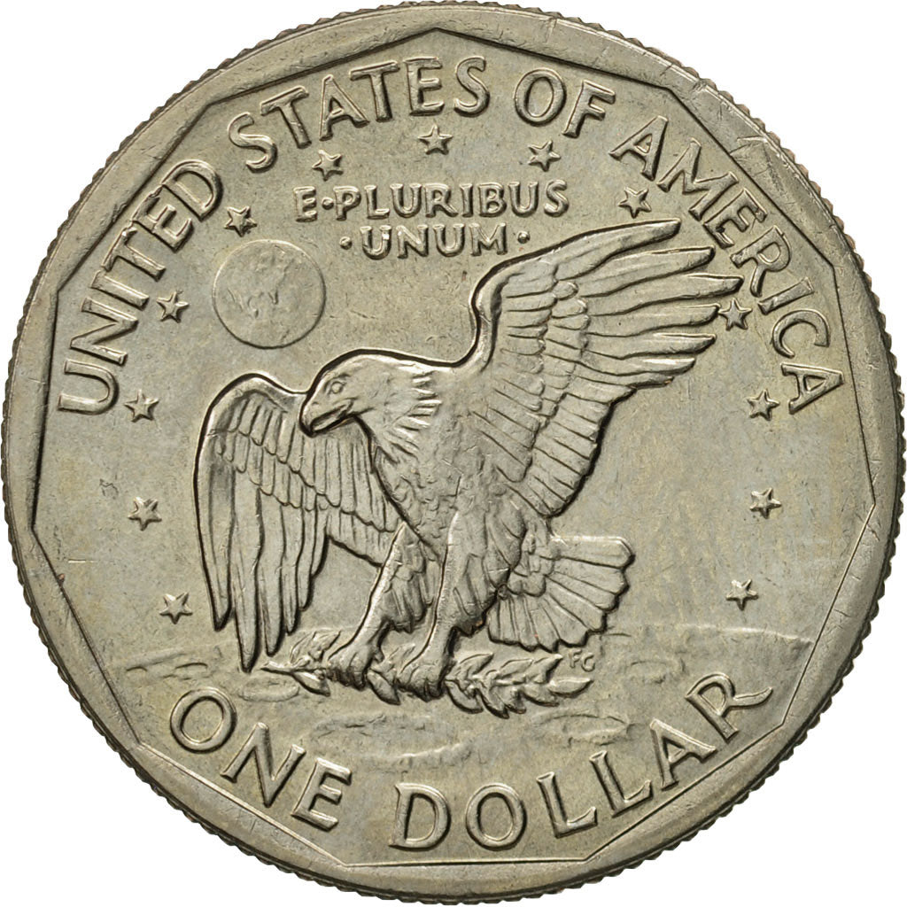United States, Susan B. Anthony Dollar, Dollar, 1980, U.S. Mint, Philadelphia