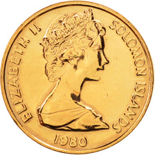 Coin, Solomon Islands, Elizabeth II, Cent, 1980, MS(65-70), Bronze, KM:1