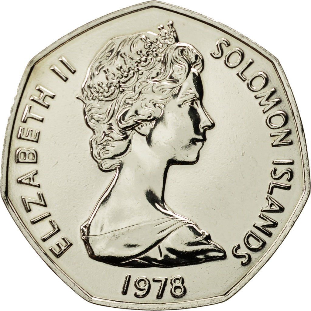 Solomon Islands, Dollar, 1978, MS(65-70), Copper-nickel, KM:6