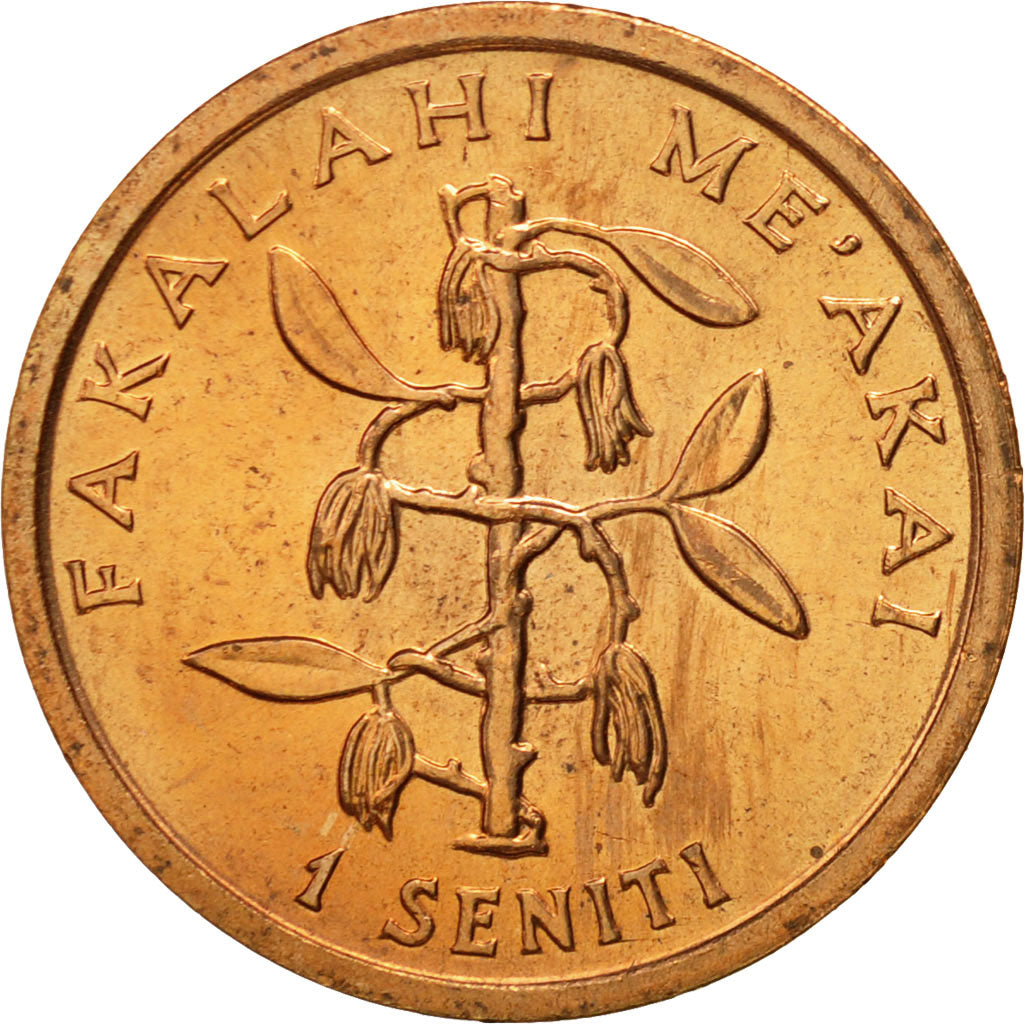 Monnaie, Tonga, King Taufa'ahau Tupou IV, Seniti, 1981, FDC, Bronze, KM:66