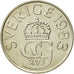 Monnaie, Suède, Carl XVI Gustaf, 5 Kronor, 1983, FDC, Copper-nickel, KM:853