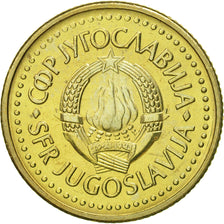 Coin, Yugoslavia, Dinar, 1983, MS(65-70), Nickel-brass, KM:86