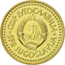 Moneta, Jugosławia, 2 Dinara, 1982, MS(65-70), Mosiądz niklowy, KM:87