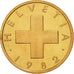 Coin, Switzerland, Rappen, 1982, Bern, MS(65-70), Bronze, KM:46