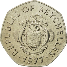 Seychelles, 5 Rupees, 1977, British Royal Mint, MS(65-70), Copper-nickel, KM:36