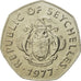 Seychelles, 5 Rupees, 1977, British Royal Mint, MS(65-70), Copper-nickel, KM:36