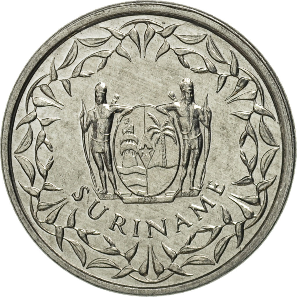 Surinam, Cent, 1982, MS(65-70), Aluminum, KM:11a