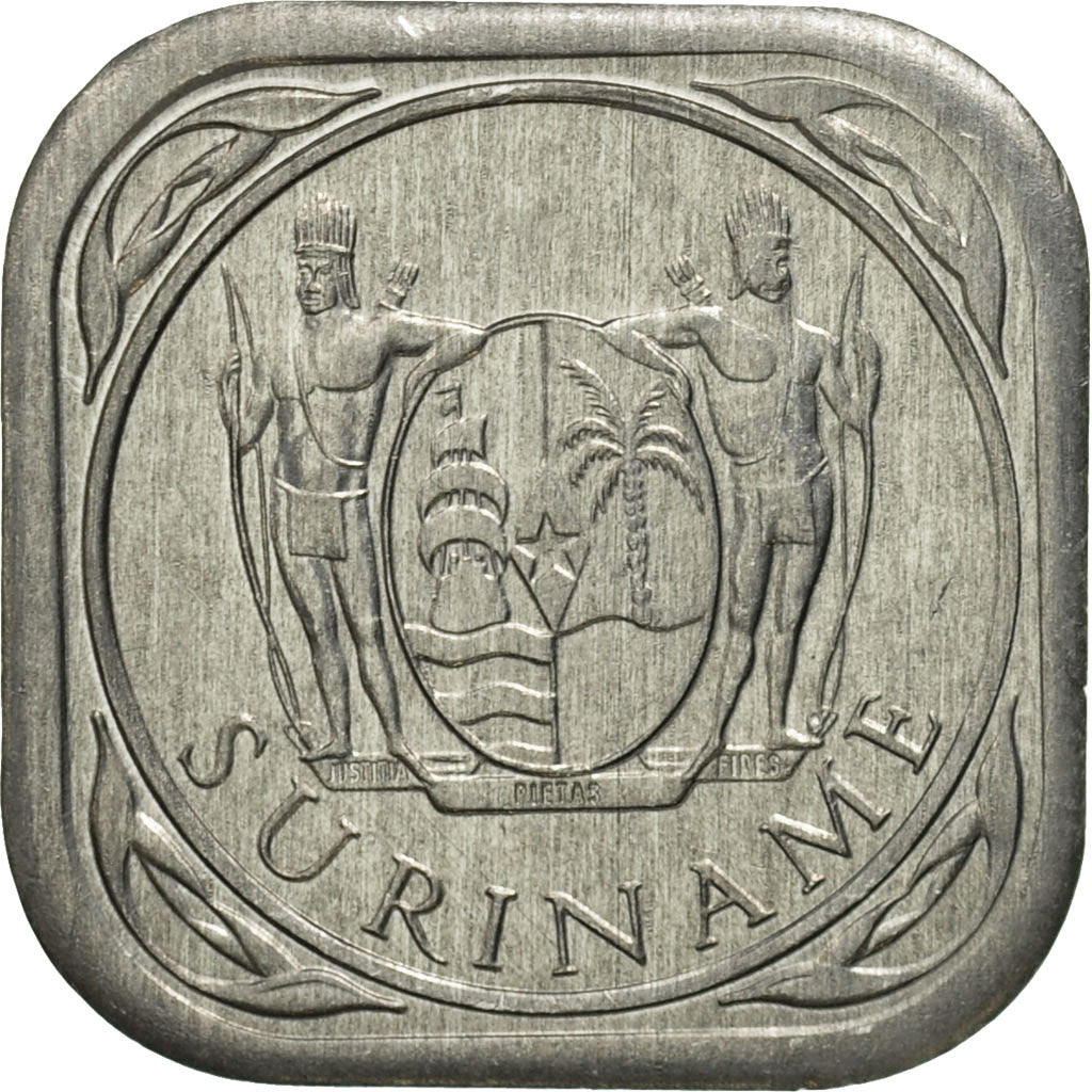 Surinam, 5 Cents, 1980, MS(65-70), Aluminum, KM:12.1a