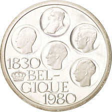 BELGIUM, 500 Francs, 500 Frank, 1980, Brussels, KM #161a, MS(65-70), Silver,...