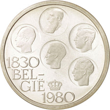 Belgio, 500 Francs, 500 Frank, 1980, FDC, Argento, KM:162a