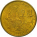 Coin, KOREA-SOUTH, 5 Won, 1971, AU(55-58), Brass, KM:5a