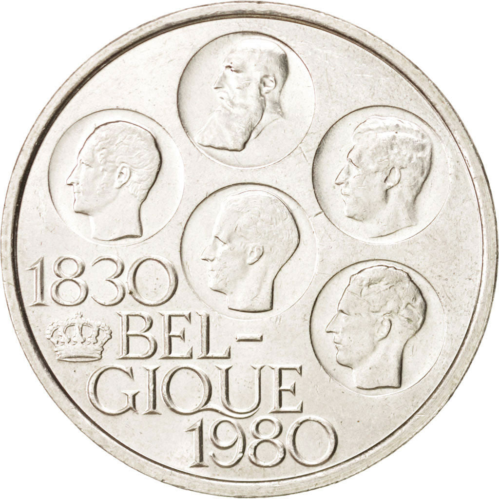 Belgio, 500 Francs, 500 Frank, 1980, SPL-, Rame-nichel ricoperto in argento,...
