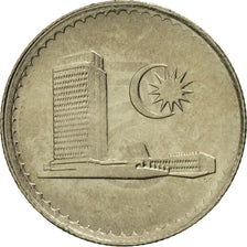 Moneta, Malesia, 5 Sen, 1982, Franklin Mint, FDC, Rame-nichel, KM:2
