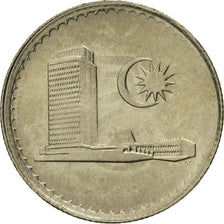 Coin, Malaysia, 5 Sen, 1982, Franklin Mint, MS(65-70), Copper-nickel, KM:2