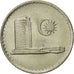 Coin, Malaysia, 10 Sen, 1981, Franklin Mint, MS(65-70), Copper-nickel, KM:3
