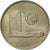 Moneda, Malasia, 20 Sen, 1982, Franklin Mint, FDC, Cobre - níquel, KM:4