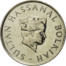 Moneda, BRUNÉI, Sultan Hassanal Bolkiah, 10 Sen, 1985, FDC, Cobre - níquel