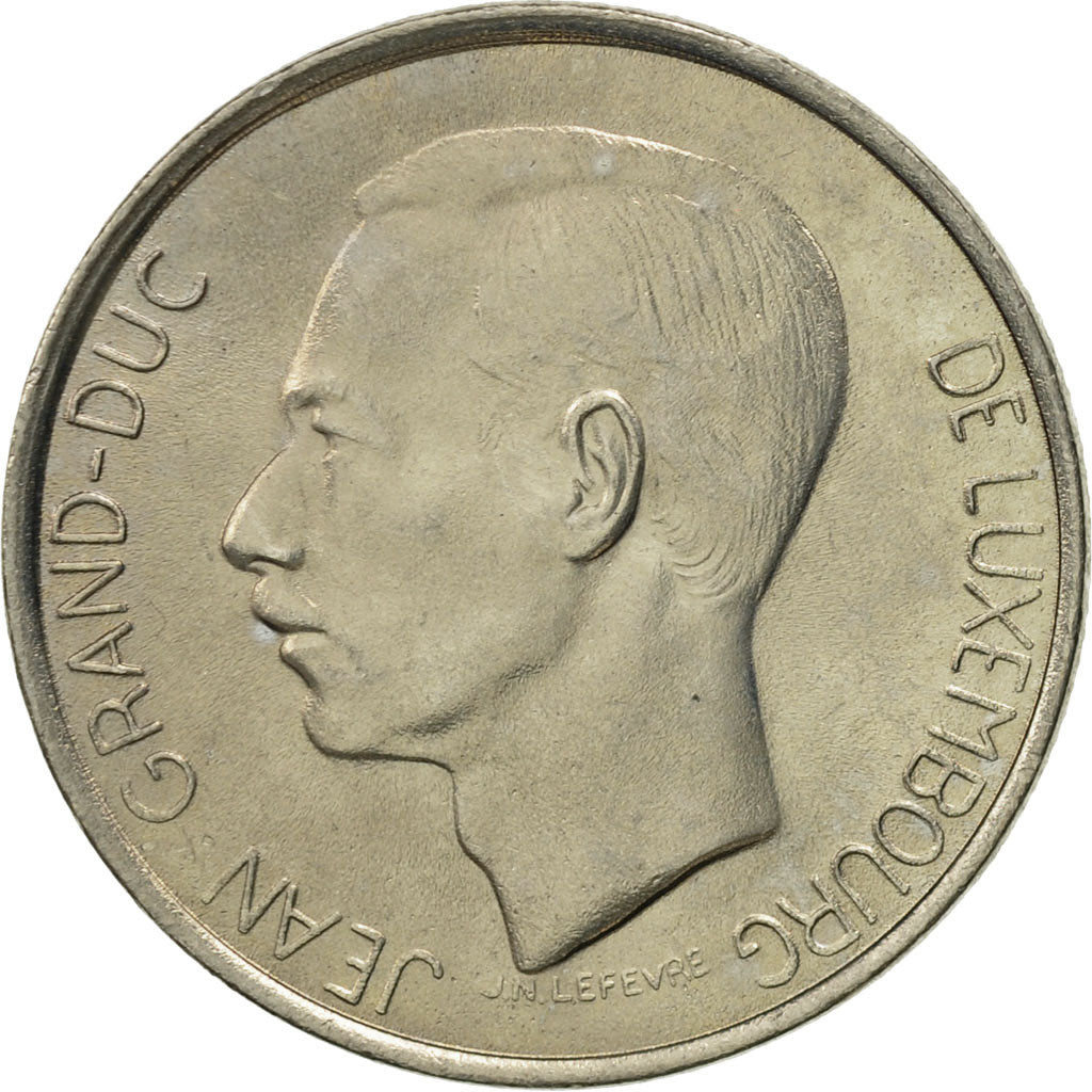 Coin, Luxembourg, Jean, 5 Francs, 1981, MS(65-70), Copper-nickel, KM:56