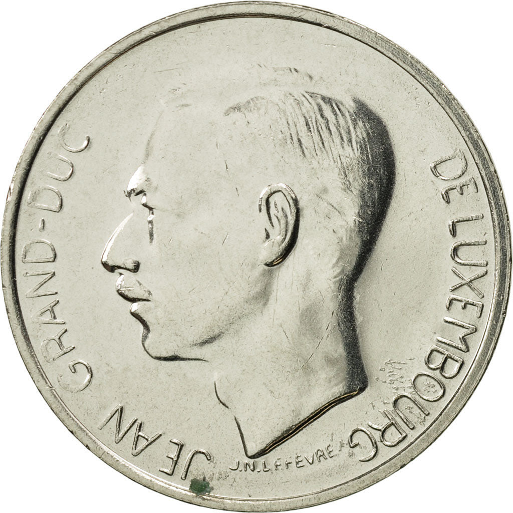Luxembourg, Jean, 10 Francs, 1980, MS(65-70), Nickel, KM:57