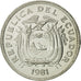 Moneda, Ecuador, 20 Centavos, 1981, FDC, Níquel chapado en acero, KM:77.2a