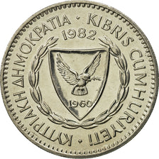Cyprus, 100 Mils, 1982, MS(65-70), Copper-nickel, KM:42