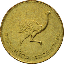 Coin, Argentina, Centavo, 1987, MS(63), Brass, KM:96.2