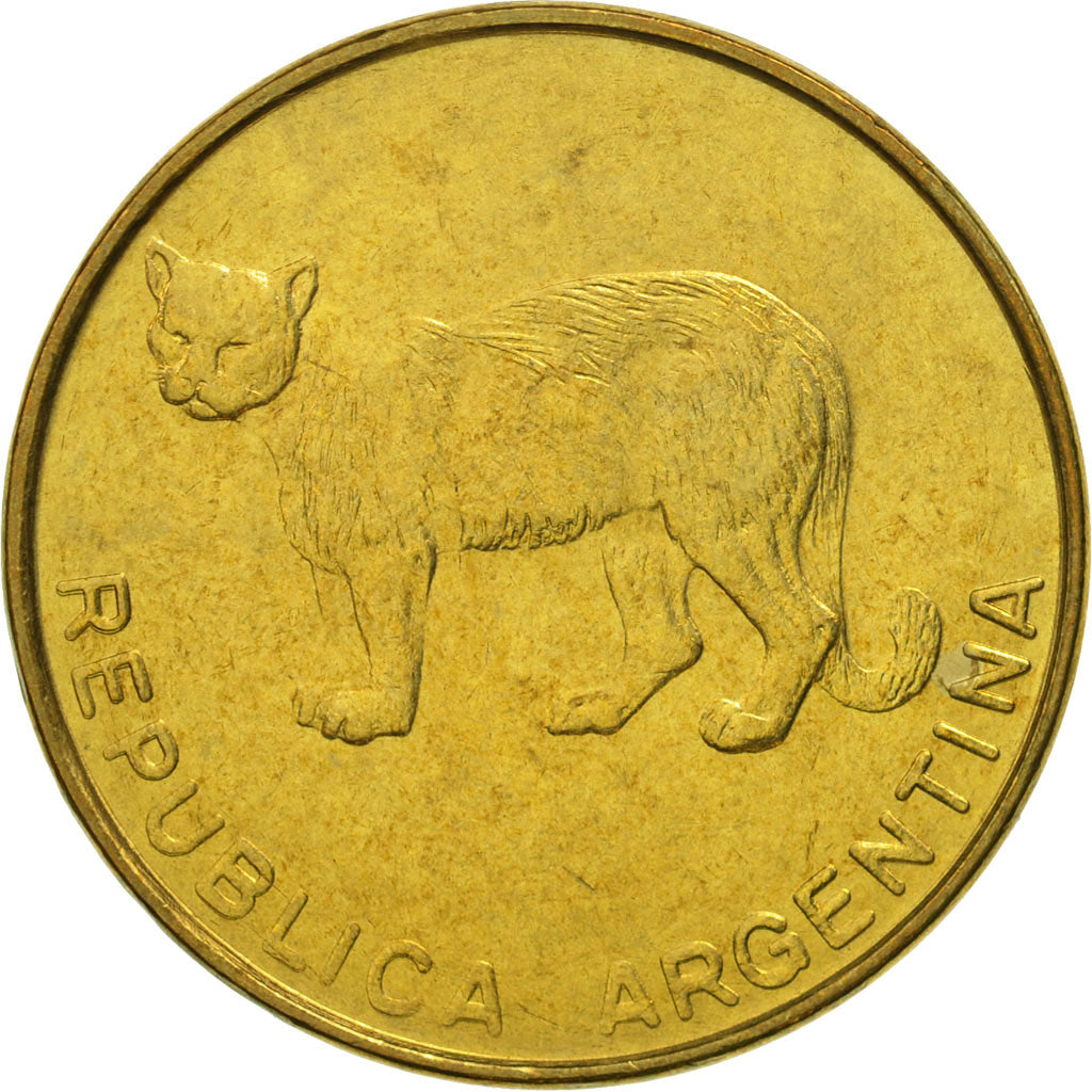 Argentine, 5 Centavos, 1987, SPL, Laiton, KM:97.2