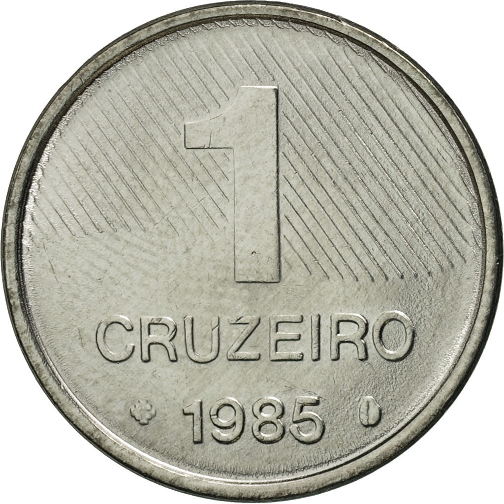 Brazil, Cruzeiro, 1985, MS(65-70), Stainless Steel, KM:598