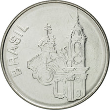 Moneta, Brasile, 20 Cruzeiros, 1985, FDC, Acciaio inossidabile, KM:593.2