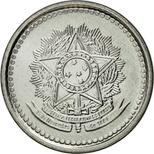 Moneda, Brasil, 100 Cruzeiros, 1985, FDC, Acero inoxidable, KM:595